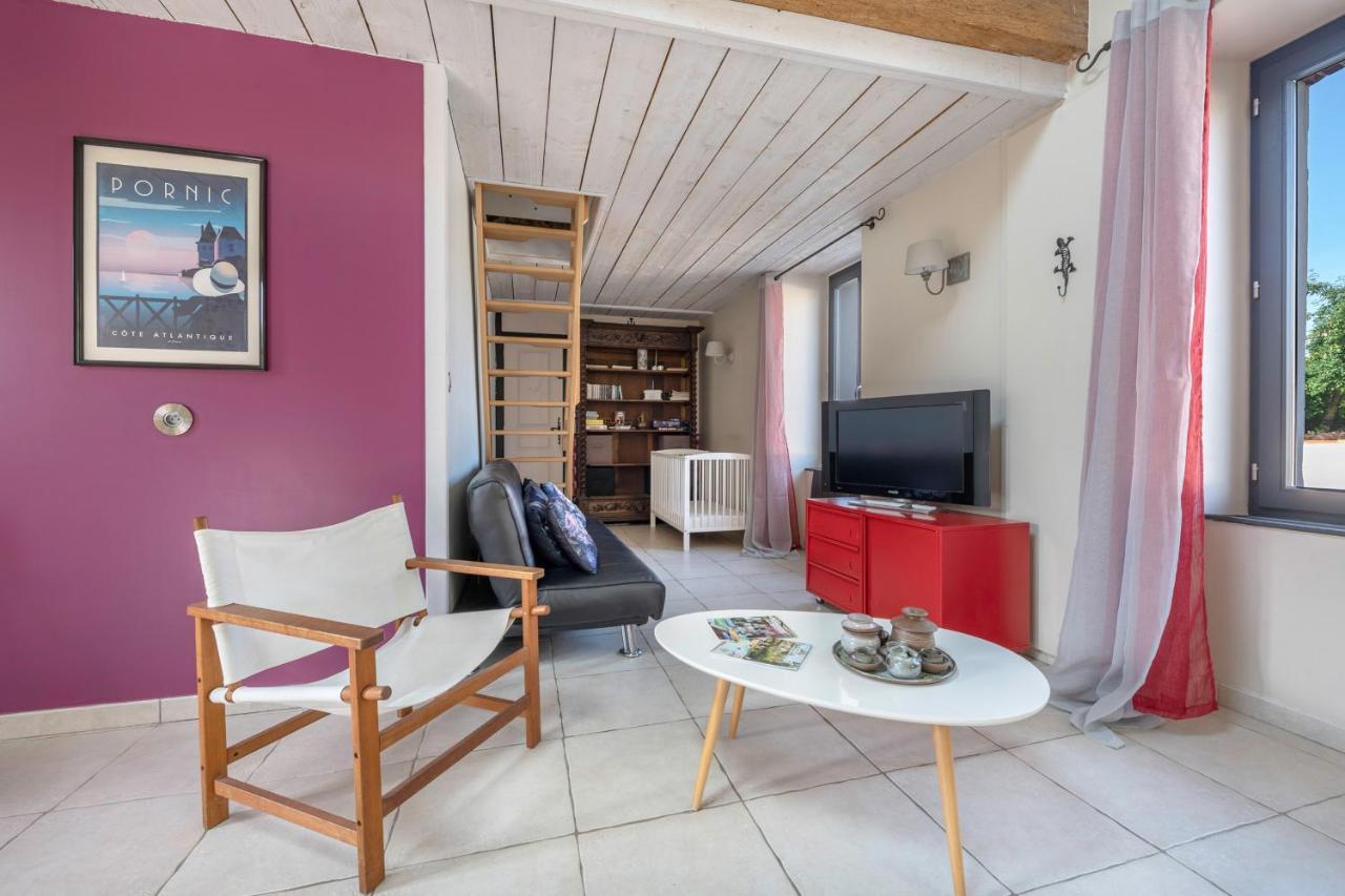 Villa Longere Renovee A 500M Du Centre De Pornic Pour 4 Extérieur photo