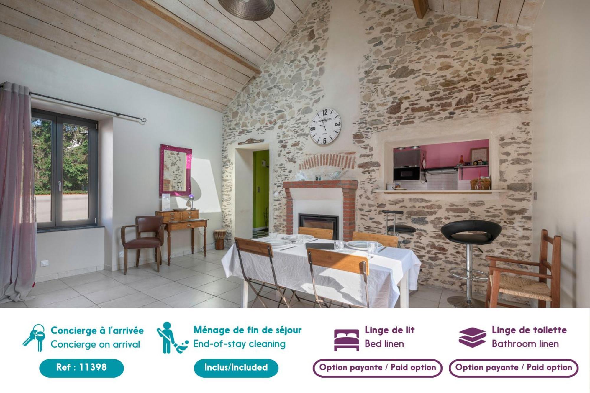 Villa Longere Renovee A 500M Du Centre De Pornic Pour 4 Extérieur photo